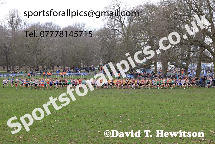 Boys Under-13s, 2024 CAU Inter Counties Cross Country Champs., Wollaton Park, Nottingham. Photo: David T. Hewitson/Sports for All Pics